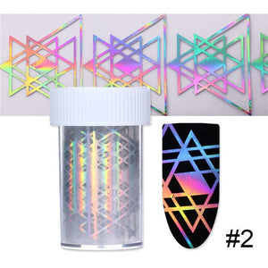 Holographic Laser Nail Foils - Ailime Designs - Ailime Designs