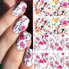 Load image into Gallery viewer, Best Water Color Art Nail Decals Transfers - Ailime Designs - Ailime Designs