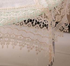 European Luxury Lace Tablecloths - Home Decor Textiles - Ailime Designs