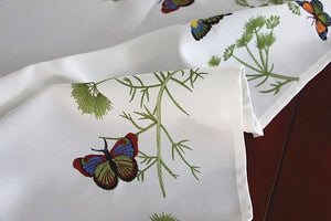 Floating Butterfly Printed Table Cloths - Ailime Designs