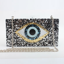 Load image into Gallery viewer, Women&#39;s Acrylic Eye Design Handbags - Ailime Designs