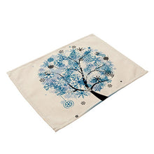 Load image into Gallery viewer, Colorful Happy Tree Design Table Mats - Shop Home Accessories Coverings - Ailime Designs