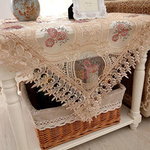 Load image into Gallery viewer, Elegant Lace Tablecloths - Wedding Organza Home &amp;  Banquet Coverings - Ailime Designs