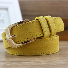 Load image into Gallery viewer, Women&#39;s Faux Leather Colorful Solid Belts - Ailime Designs
