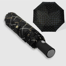 Load image into Gallery viewer, Plaid Compact Design Men&#39;s Umbrella&#39;s