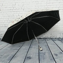 Load image into Gallery viewer, Beautiful Women&#39;s Foldable Compact Design Flower Print Umbrellas&#39;