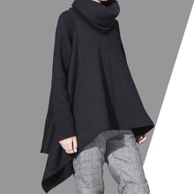 Load image into Gallery viewer, European Fashion Style Oversize Cowlneck w/Long Back Drape Tail - Ailime Designs