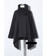 Load image into Gallery viewer, European Fashion Style Oversize Cowlneck w/Long Back Drape Tail - Ailime Designs