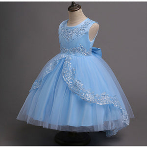 Beautiful Children's Lace Trim Design Pageant Dresses - Ailime Designs - Ailime Designs