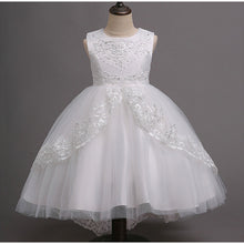 Load image into Gallery viewer, Beautiful Children&#39;s Lace Trim Design Pageant Dresses - Ailime Designs - Ailime Designs
