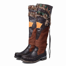 Load image into Gallery viewer, Women&#39;s Ethnic Design Knee-high Boots – Fine Quality Accessories