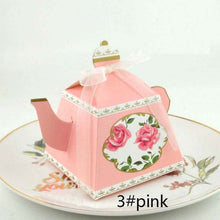 Load image into Gallery viewer, Card Stock Candy Tea Boxes w/ ribbon Ties - Home Kitchen Products - Ailime Designs