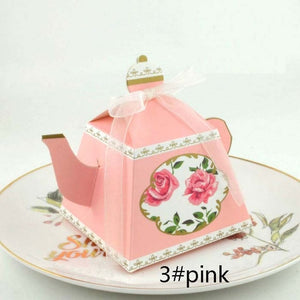 Card Stock Candy Tea Boxes w/ ribbon Ties - Home Kitchen Products - Ailime Designs