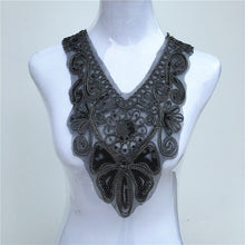 Load image into Gallery viewer, Embroidered Classic Styles Garment Sew on Beaded Appliques