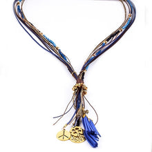 Load image into Gallery viewer, Unique Stylish Beaded Necklaces w/ Tassel &amp; Charms – Ailime Designs - Ailime Designs