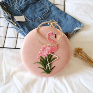 Women's Small Oval Round Decorative Evening Purses - Ailime Designs