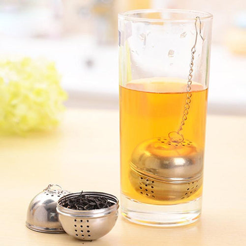 Stainless Steel Hang Ball & Chain - Herbal Spice Infuser Filter Tools - Ailime Designs