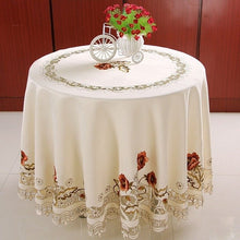 Load image into Gallery viewer, Elegant European Style Embroidered Tablecloths - Ailime Designs