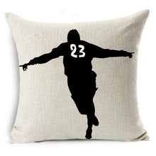 Load image into Gallery viewer, Soccer Sports Print Design Throw Pillows