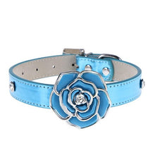 Load image into Gallery viewer, Girl Dog Flower Motif Design Collars - Ailime Designs