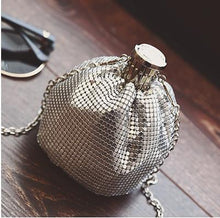 Load image into Gallery viewer, Women&#39;s Gold Mesh Design Jug Design Purses - Ailime Designs - Ailime Designs