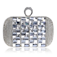 Load image into Gallery viewer, Women&#39;s Rhinestone &amp; Crystal Design Evening Bag Purses - Ailime Designs