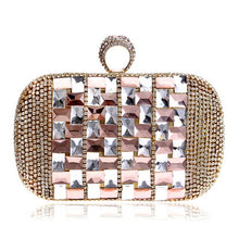 Load image into Gallery viewer, Women&#39;s Rhinestone &amp; Crystal Design Evening Bag Purses - Ailime Designs