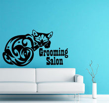 Load image into Gallery viewer, Wall Decal Cat Vinyl Sticker - Ailime Designs - Ailime Designs
