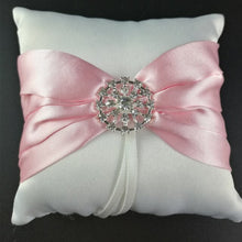Load image into Gallery viewer, Bridal Accessories - Decorative Bride &amp; Groom Ring Pillows