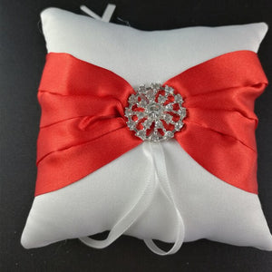 Bridal Accessories - Decorative Bride & Groom Ring Pillows