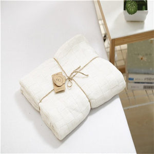 Bamboo Super Soft Breathable Knit Fiber Blankets - Ailime Designs - Ailime Designs