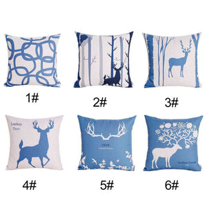 Deer Print Design Throw Pillow Cases - Home Decoration Accessories - Ailime Designs