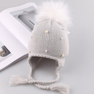 Children's Crochet Winter Knitted Caps - Ailime Designs