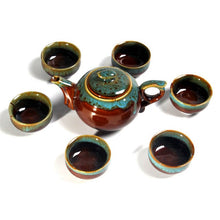 Load image into Gallery viewer, 8 pc/Set Chinese High Glazed Tea Pot Sets– Kitchen Appliances - Ailime Designs