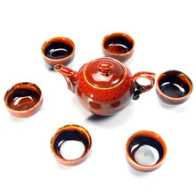 Load image into Gallery viewer, 8 pc/Set Chinese High Glazed Tea Pot Sets– Kitchen Appliances - Ailime Designs