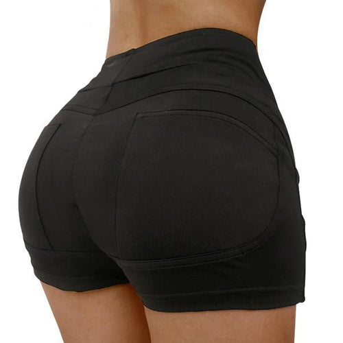 Women's High Waist Push-up Buttock Enhancer Hot Pant Shorts - Ailime Designs