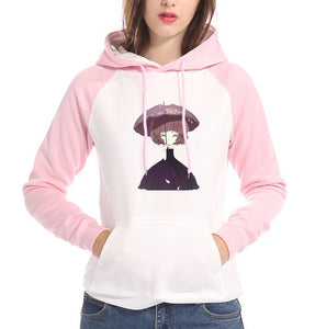 Women's Streetwear Sweatshirts Hoodies w/ Various Girl Motifs - Long Sleeve Outerwear - Ailime Designs