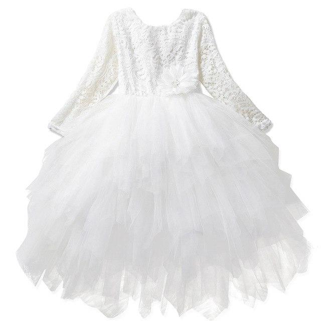 Children's Layered Tulle Lace Design Dresses - Ailime Designs - Ailime Designs