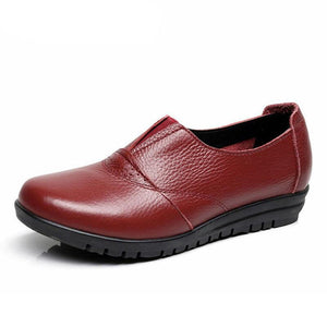 Women's Soft Genuine Leather Skin Loafers