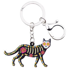 Load image into Gallery viewer, Cool Halloween Cat Keychain Holders – Ailime Designs - Ailime Designs