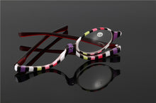 Load image into Gallery viewer, Colorful Magnifying Eye Makeup Spectacles w/ Flip Down Lens - Ailime Designs - Ailime Designs