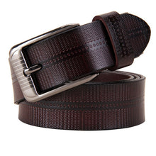 Load image into Gallery viewer, Women&#39;s Geometric Design Leather Belts