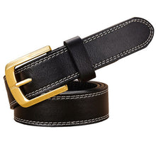 Load image into Gallery viewer, Genuine High Quality Women&#39;s Leather Belts