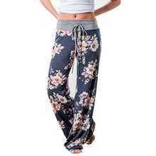 Load image into Gallery viewer, Wide Casual Camouflage &amp; Flower Printed Pants  - Women’s Workout Casual Wear - Ailime Designs