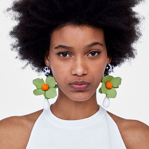 Drop Leaf Women's Dangle Earrings - Ailime Designs