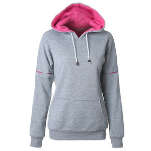 Hot Women's Plus Size Loose Hooded Pullovers Sweatshirts -  Cool Cute Long Sleeve Casual Outwear - Ailime Designs