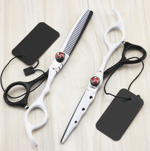 Load image into Gallery viewer, Barber Street Style Block Design Hair Cutting Scissors - Ailime Designs