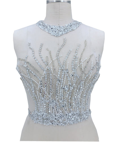 Embroidered Classic Styles Bodice Garment Applique