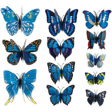Load image into Gallery viewer, Refrigerator 12 Pcs 3D Butterfly Magnets - Home Decor - Ailime Designs