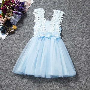 Children’s Elegant Flower Motifs Design Dresses - Ailime Designs - Ailime Designs